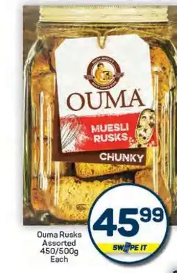 Pick n Pay Hypermarket Ouma Rusks Assorted offer