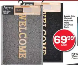 Pick n Pay Hypermarket Aspire Door Mat offer