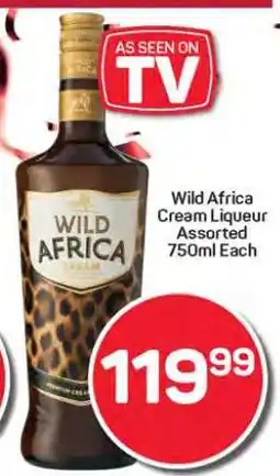 Pick n Pay Hypermarket Wild Africa Cream Liqueur offer