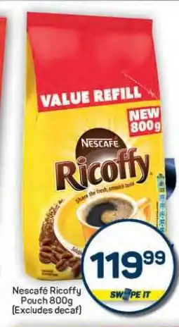 Pick n Pay Hypermarket Nescafé Ricoffy Pouch 800g offer