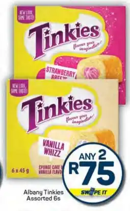 Pick n Pay Hypermarket Albany Tinkies Assorted 6s offer
