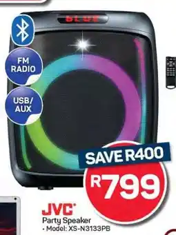 Pick n Pay Hypermarket JVC Party Speaker offer