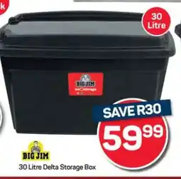 Pick n Pay Hypermarket Big Jim 30 Litre Delta Storage Box offer
