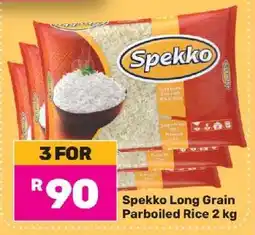 Game Spekko Long Grain Parboiled Rice 2 kg offer