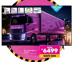 Game 55 4K Google TV (55P6K) offer