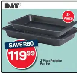 Pick n Pay Hypermarket 2-Piece Roasting Pan Set offer