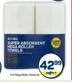 Pick n Pay Hypermarket PnP Mega Roller Towels 2s offer