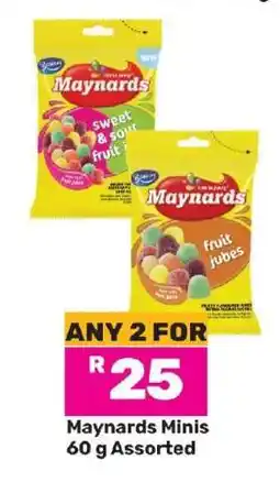 Game Maynards Minis 60 g Assorted offer