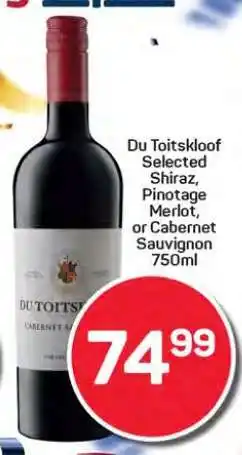Pick n Pay Hypermarket Du Toitskloof Wine offer