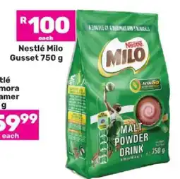Game Nestlé Milo Gusset 750 g offer