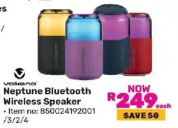 Game Volkano Neptune Bluetooth Wireless Speaker offer