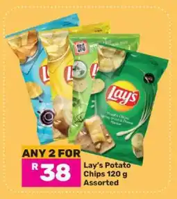 Game Lay's Potato Chips 120 g Assorted offer