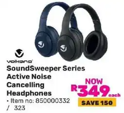 Game Volkano SoundSweeper Series Active Noise Cancelling Headphones offer
