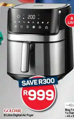 Pick n Pay Hypermarket Goldair 8 Litre Digital Air Fryer offer