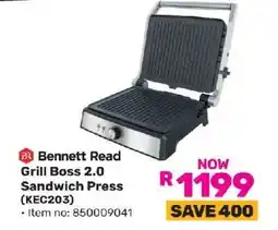 Game Bennett Read Grill Boss 2.0 Sandwich Press (KEC203) offer