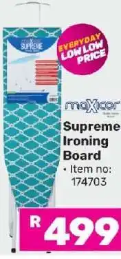 Game Maxx Supreme Ironing Board offer