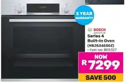 Game Bosch Series 4 Built-In Oven HBJ534ES0Z offer