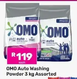 Game OMO Auto Washing Powder 3 kg Assorted offer
