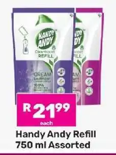 Game Handy Andy Refill 750 ml Assorted offer