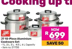 Game J7 10-Piece Aluminium Cookware Set offer