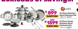Game 15-Piece Stainless Steel Cookware Set offer