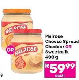 Game Melrose Cheese Spread offer