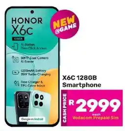 Game X6C 128GB Smartphone offer