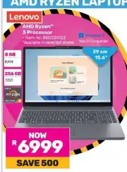 Game Lenovo AMD Ryzen Laptop offer