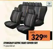 Midas Stingray Aztec Seat Cover Set SA470 offer