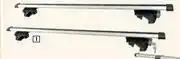 Midas Style 120cm Aluminium Roof Bar Sets Load Capacity 110Kg With Lock RB02M-Per Set