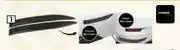 Midas Style Bumper Guard Sets 2 Piece Set Carbon Surface BG010M