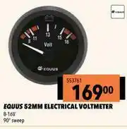 Midas Equus 52MM Electrical Voltmeter 553761 offer