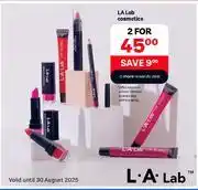 PEP L.A.Lab Cosmetics-For 2 offer