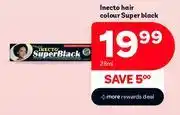PEP Inecto Hair Colour (Super Black)-28ml offer