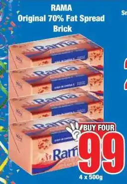 Boxer Rama Original 70% Fat Spread Brick offer
