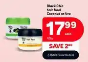 PEP Black Chic Hair Food (Coconut Or Avo)-125g Each offer