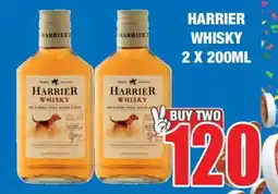 Boxer HARRIER WHISKY 2 X 200ML offer