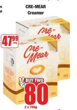 Boxer CRE-MEAR Creamer offer