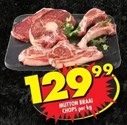 Shoprite Mutton braai chops offer