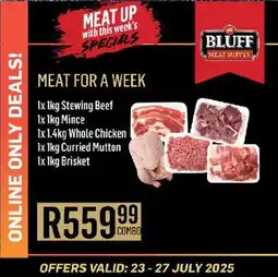 Bluff Meat Supply Meat for a week offer