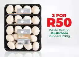 Food Lover's Market White Button Mushroom Punnets offer