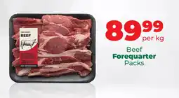 Food Lover's Market Beef Forequarter Packs offer