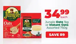 Food Lover's Market Jungle Oats or Instant Oats Assorted offer