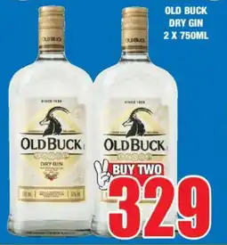 Boxer Liquors Old buck dry gin offer