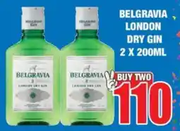 Boxer Liquors Belgravia london dry gin offer