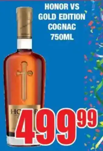 Boxer Liquors Honor vs gold edition cognac offer