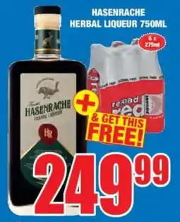 Boxer Liquors Hasenrache herbal liqueur offer
