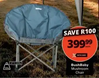 Checkers Hyper BushBaby Mushroom Chair offer