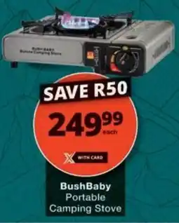 Checkers Hyper Bush Baby Portable Camping Stove offer