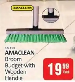 KitKat Cash and Carry Amaclean Broom Budget with Wooden Handle offer